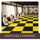 thumbnail image 4 of Piso Tatami 4m² 4pz Artes Marciales Gym Foamy 100x100x2cm Amarillo/Negro, 4 of 5