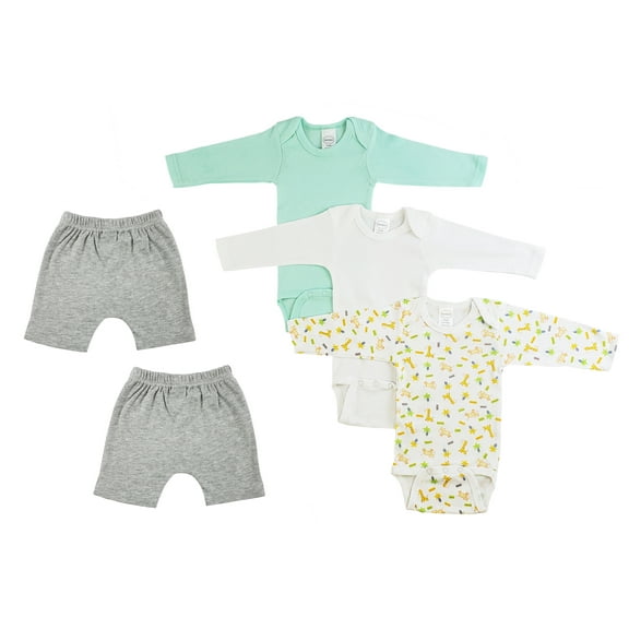 Bambini Infant Boys Long Sleeve Bodysuits and Pants