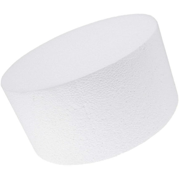 Muñeco Redondo de Espuma Bright Creations Blanco 8 Pulgadas para Pastel