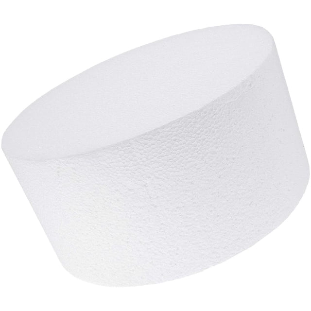 Muñeco Redondo de Espuma Bright Creations Blanco 8 Pulgadas para Pastel