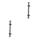 thumbnail image 1 of Manija de Puerta Decorativa Yuarrent Negra Gruesa Fácil de Instalar Fuerte Resistencia a la Corrosión Metal Único L 7867 2Conjunto, 1 of 6