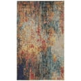 thumbnail image 2 of Nourison Celestial Abstract Multicolor 3' x 5' Area Rug, (3x5), 2 of 7