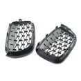 thumbnail image 5 of NS Front Bumper Kidney Grille Car Diamond Meteor Latest Style Grill Black for BMW X3 F25 2014-2017 Facelift 51117338571, 51137367421, 51117338572, 51137367422, 5 of 6