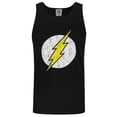 thumbnail image 1 of DC Comics Mens Flash Distressed Logo Vest, 1 of 2