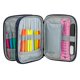thumbnail image 2 of Injueey Juego de ganchillo de 102 piezas con bolsa de almacenamiento de doble capa Kit de ganchillo de bricolaje retro con agujas de tejer Herramientas Artesanía Injueey HA019079-00, 2 of 6