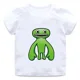 thumbnail image 3 of Camiseta de algodón con estampado de dibujos animados para niños, juego popular, Garten of Banban, ropa divertida y bonita para niñas, camiseta informal de verano para bebés y niños, mangas cortas, 3 of 5