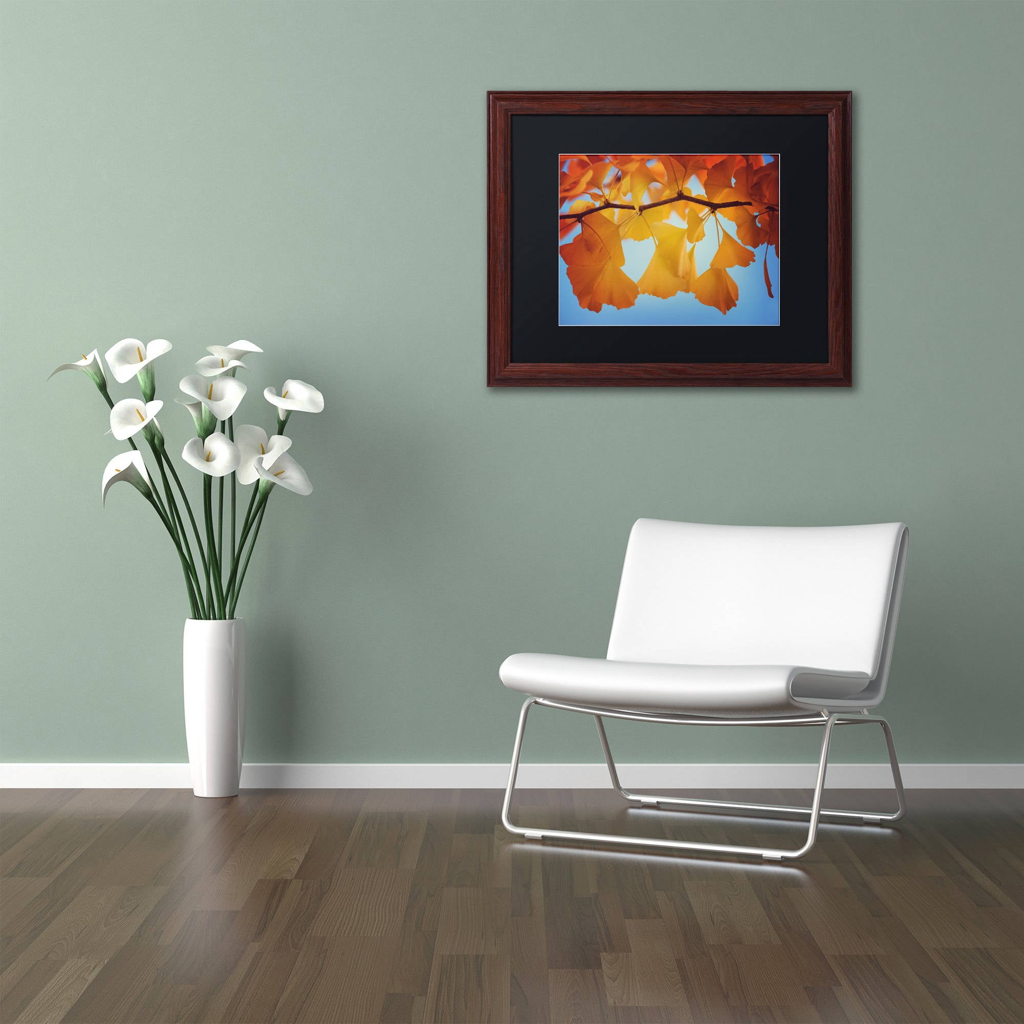Trademark Fine Art "Spiritual Food" Canvas Art by Philippe Sainte-Laudy Black Matte, Wood Frame