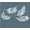 White, variant on Fancy Feathers: Qty 4 ~ Measures: 13" x 18", 13" x 27", 11" x 27". 13" x 28" (White)