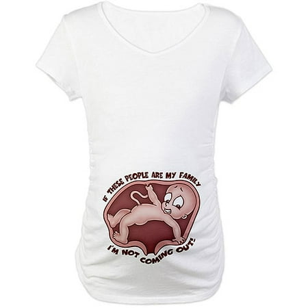 

Maternity Not Coming Out Baby Graphic Tee
