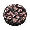 thumbnail image 2 of Kdxio Spare Tire Cover for RV Trailer, Waterproof Wheel Cover,Camper Spare Tire Cover Fit for Rv SUV Truck Travel Trailer 15 inch-Butterflies1, 2 of 8