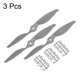 thumbnail image 3 of Uxcell 12x6 Inch RC Propellers 2-Vane Blades Props Gray with Adapter Rings RC Airplane Aircraft Prop Replacement 3Pcs, 3 of 7
