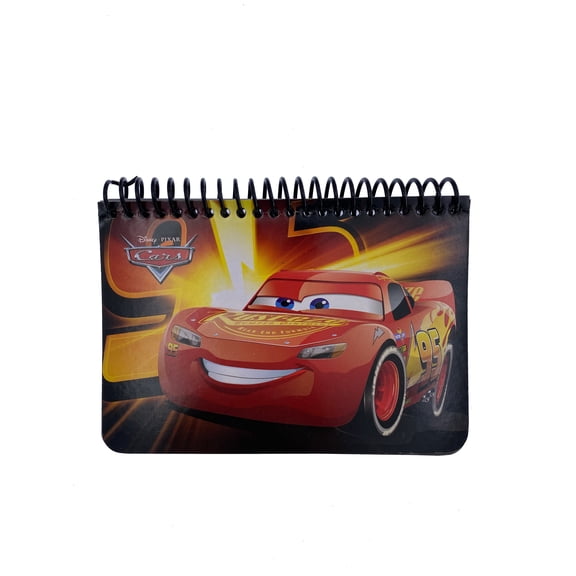 1PC Disney Pixar Cars Licensed Autograph Book Small Note Pad- Lightning