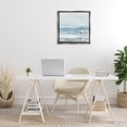 thumbnail image 3 of Stupell Industries Foggy Ocean Abstraction Abstract Painting Gray Floater Framed Canvas Art Print Wall Art, 25 x 25, 3 of 10