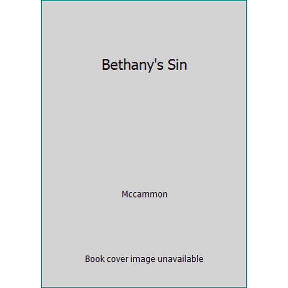 Pre-Owned Bethany's Sin (Paperback) 0671737759 9780671737757