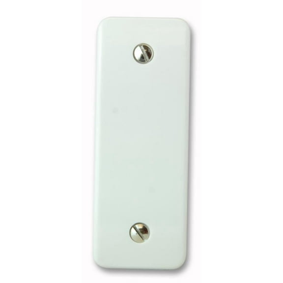 MK - Logic Plus 1 Gang Architrave Blanking Plate, White