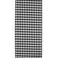thumbnail image 3 of Design Imports Black And Cream Harelquin Print Table Runner 14X72 inch, 3 of 5