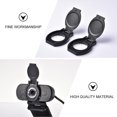 thumbnail image 3 of Milisten 1 Ensemble 10 Pcs Couvre-Objectifs de Caméra USB Capuchons d'Objectifs de Webcam Protection de la Vie Privée (Noir), 3 of 6