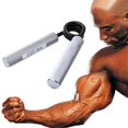 thumbnail image 4 of Fortalecedor de Agarre de Mano Juego de 3 (100LB, 200LB, 300LB) Entrenador de Fuerza de Agarre de Metal Entrenador de Fuerza de MuñEca y Antebrazo, 4 of 5