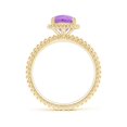 thumbnail image 2 of ANGARA Natural 1.35 Ct. Amethyst Solitaire Ring in 14K Yellow Gold for Women (Ring Size: 12), 2 of 9