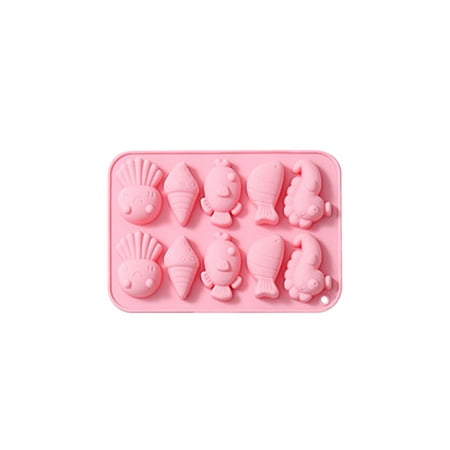 

Molds For Cake Decoration Cartoon Sea Creatures Silicone Mould Fondant Cake Chocolate Cookie Decorating Mould Cake Tools