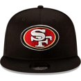 thumbnail image 2 of Gorra ajustable NFL 9FIFTY de New Era para hombre - San Francisco 49ers - Negra - Talla única, 2 of 4