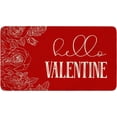 thumbnail image 3 of Valentines Day Gifts Valentines Door Mat Outdoor 30X17 Inches Hello Valentines Day Door Mat, Indoor Outdoor Entrance Home Front Porch Rugs Valentines Day Decor, 3 of 6
