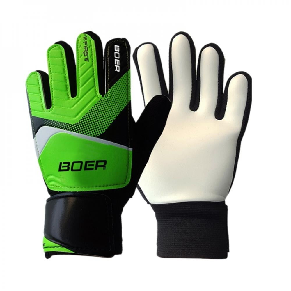 NEW Umbro Soccer Goalie Gloves ☆ Adult Size M Medium ☆ Black & White M2102GA 