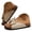 Beige, variant on Dakaela Slide Sandals for Women Bowknot Dressy Summer Cork Footbed Slides with Arch Support Suede Ladies Casual Flat Slippers Red,9
