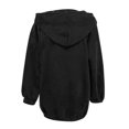 thumbnail image 7 of Xcmzpl Womens Hoodies Plus Size Solid Color Hooded Sweatshirt Oversized Pullover Tops Work Long Sleeve T-shirts Fall Fashion, 7 of 7
