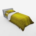 thumbnail image 2 of Ambesonne Yellow Bedding Set 3 Pcs, Abstract Retro Grunge, Twin XL, Green Olive Green, 2 of 2