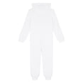 thumbnail image 5 of Sholeno Unisex Kids Fleece Hooded Jumpsuit for Boys Girls Long Sleeve Zip-up One Piece Pjs Sleepwear White 16, 5 of 6