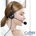 thumbnail image 2 of Auriculares USB Mono Callez C500U3 Con Micrófono Con Cancelación de Ruido, 2 of 3