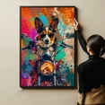 thumbnail image 6 of Cardigan Welsh Corgi Dog Poster Riding A Motorcycle - Cardigan Welsh Corgi Dog Canvas Wall Art For Bedroom Decor - Living Room Decor - You Got This Gifts For Women, 6 of 6