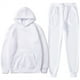 thumbnail image 4 of Conjunto de chándal de 2 piezas para hombre, sudadera con capucha y pantalones con cordón, sudaderas con capucha para hombre, ropa deportiva para correr, ropa deportiva de otoño para hombre y mujer, 4 of 4