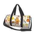 thumbnail image 1 of Easygdp Autumn Forest Animals Bolsa de Viaje, Bolsa de Mano, Bolsa de Gimnasio, Bolsa de Equipaje para Viaje, 1 of 6