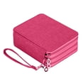 thumbnail image 1 of WRKEKC Clearance ‌Cloth Pencil Case for 72 Color Pencils‌ - Large Capacity Storage, Independent Zipper Compartments, Made of Durable Cloth Stylish & Portable, 1 of 8