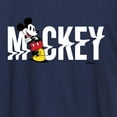 thumbnail image 3 of Disney - Mickey & Friends - Mickey Name Glitch - Women's Short Sleeve Graphic T-Shirt, 3 of 5