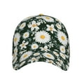 thumbnail image 2 of Fotbe White Daisies And Bee Baseball Cap, White Daisies And Bee Print Dad Hat,Outdoor Hat,Adjustable Sports Cap, Perfect For Activities, 2 of 9