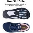 thumbnail image 7 of Wide Toe Box Shoes Women Arch Support Walking Shoes Plantar Fasciitis Orthotic Tennis Sneakers US 6-11, 7 of 7