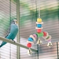 thumbnail image 4 of Juguete para loros, jaula para loros y pájaros, decoración para jaula de pájaros, juguete para pájaros muy recomendado Jadeshay A, 4 of 8