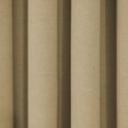 thumbnail image 3 of Eclipse Bobbi Grommet Blackout Energy-Efficient Curtain Panel, Tan, 52x84, 3 of 5