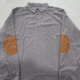 thumbnail image 7 of ZVAVZ Corduroy Polos Shirts for Men Textured Long Sleeve Golf Shirt Business Casual Work Collared Tops Gray S, 7 of 7