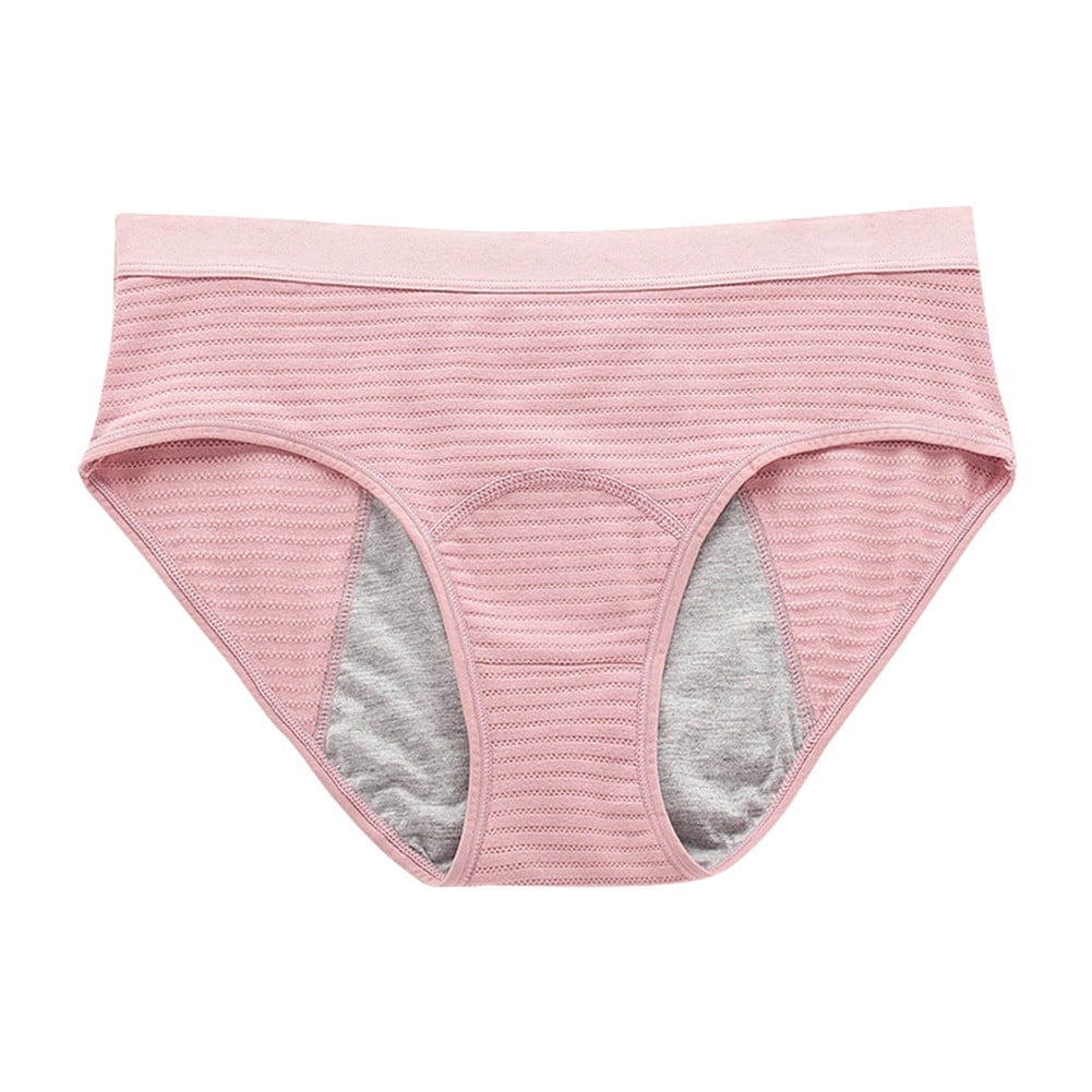 FEOYA Women Period Underwear Heavy Flow Leak Proof Menstrual Panties Cotton  Postpartum Bleeding Brief - 4 Pack Beige : : Clothing, Shoes &  Accessories