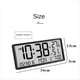 thumbnail image 1 of Reloj Despertador Digital LCD con Sensor de Temperatura Montaje en Escritorio y Pared Ajuste de Pantalla Manual y Automático-B, 1 of 5
