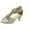 Gold, variant on Delicacy Womens Angel-37 Strappy Rhinestone Dress Sandal Low Heel Shoes