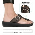 thumbnail image 5 of AEROSOFT - Fashion T-Strap Comfortable Arch Support Summer Sandals For Women, 5 of 7