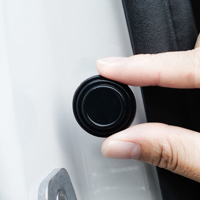 Amortiguador de puerta de coche junta de cojín de coche amortiguador de puerta de coche de silicona antiruido resistente al desgaste para automóvil5 ANGGREK Otros