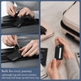 thumbnail image 4 of Brookstone Luggage Tags Name Card Travel Tags for Luggage with Steel Loop Fastener 2 Pack Set, 4 of 6