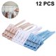 thumbnail image 1 of Paquete de 12 pinzas de plástico para ropa, resistentes al viento, para colgar ropa, antideslizantes, para secar ropa, con resorte de acero resistente., 1 of 4