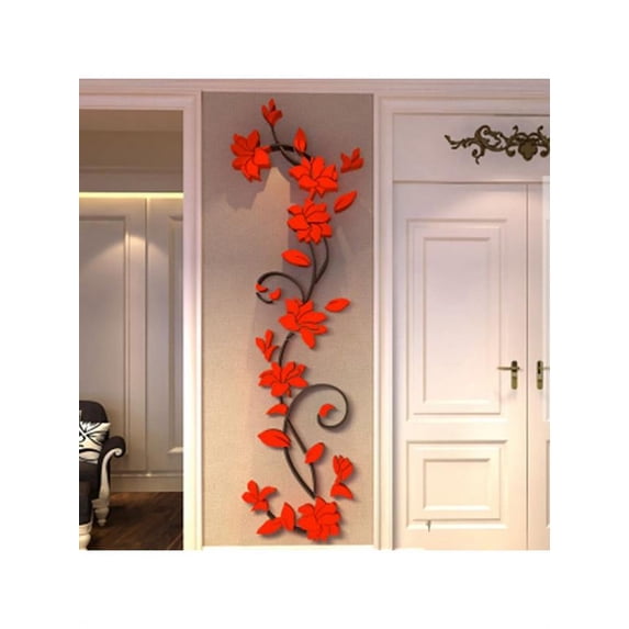 3D Flower Wall Stickers Art Decals Home All Room Decorations Decor Kid